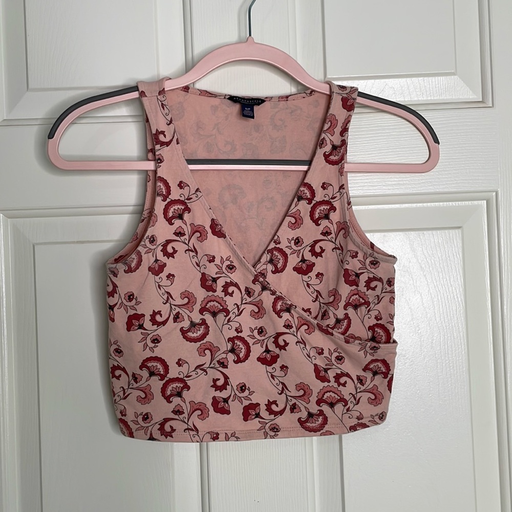 Aéropostale cropped tank top- Pink 💕